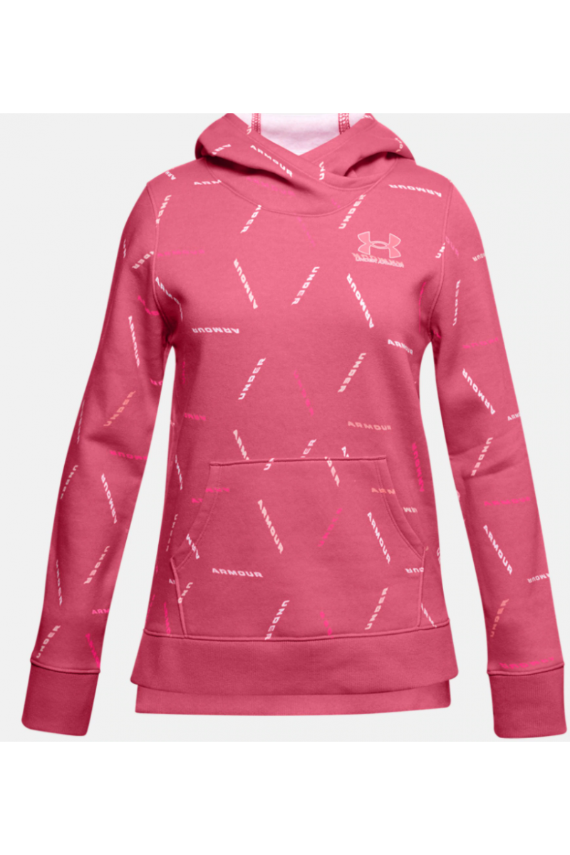 POLERÓN UNDER ARMOUR RIVAL FLEECE PRINTED NIÑA POLERÓN UNDER ARMOUR RIVAL FLEECE PRINTED NIÑA
