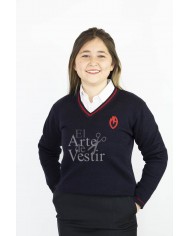 CALZA NEGRO MUJER MARIA AUXILIADORA P.A