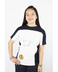 POLERA AZUL ML PIQUE CAMISERO UNISEX ARTURO PRAT