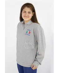 POLERA GRIS MC POLO CONTARDI UNISEX