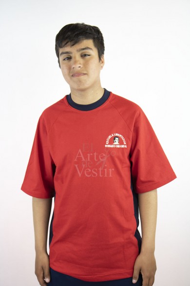 POLERA ROJO POLO MC B.OHIGGINS UNISEX