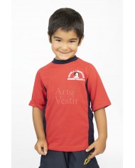 POLERA ROJA PIQUE ML UNISEX BERNARDO O'HIGGINS P.A