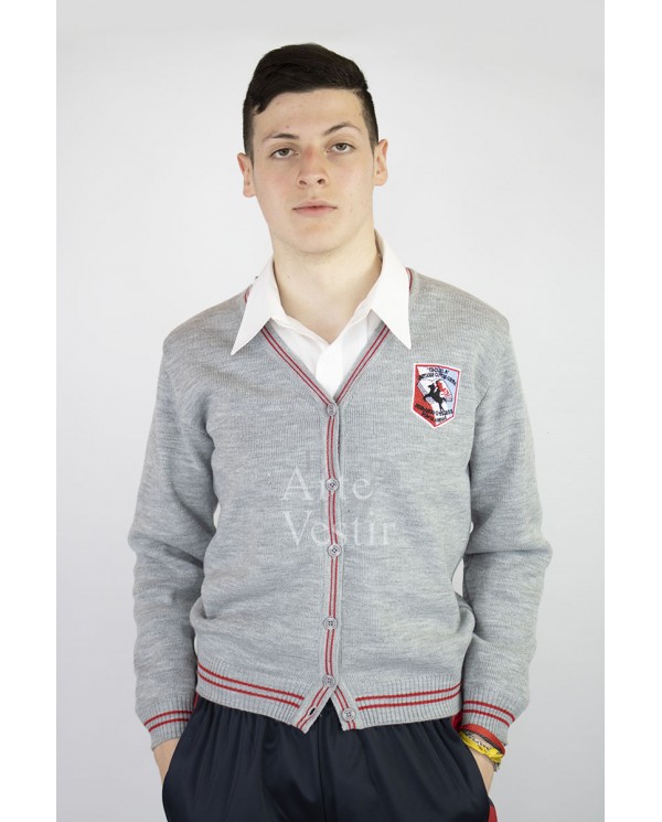 CHALECO GRIS HOMBRE BERNARDO O'HIGGINS P.A