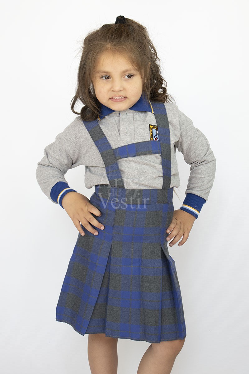 FALDA GRIS/AZULINO ESCOCES ARGENTINA