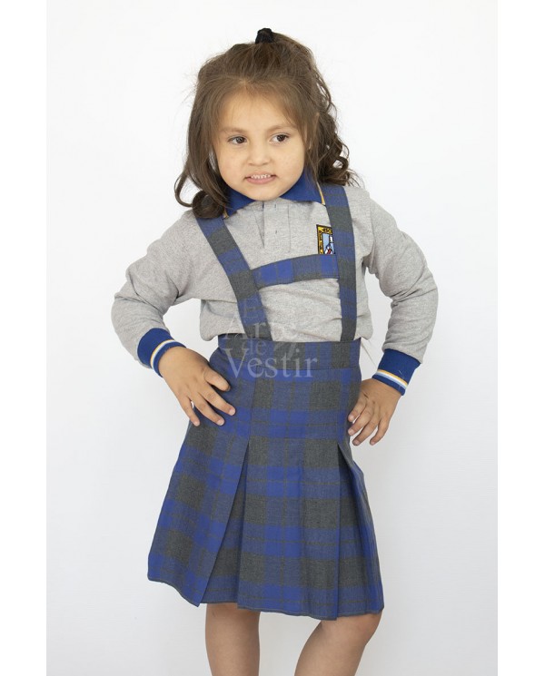 FALDA GRIS/AZULINO ESCOCES ARGENTINA
