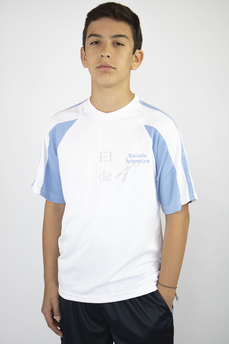 POLERA BLANCO MC PANAL POLO UNISEX ARGENTINA