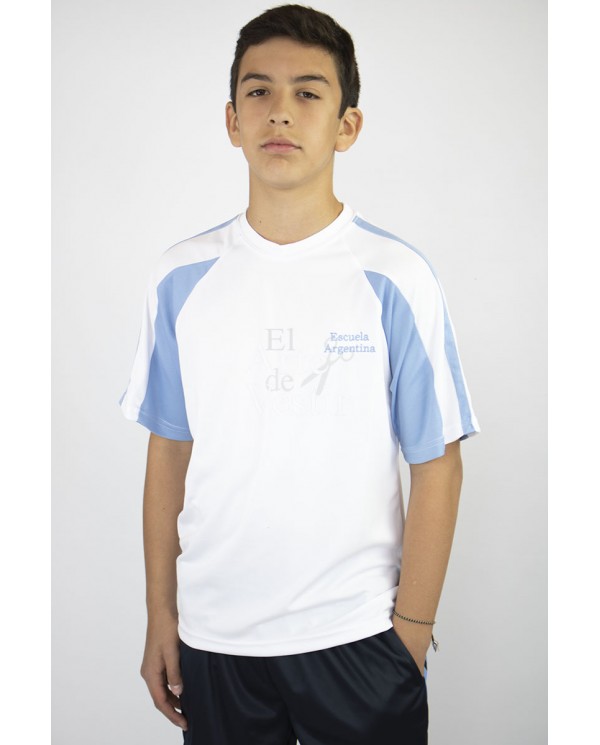 POLERA BLANCO MC PANAL POLO UNISEX ARGENTINA