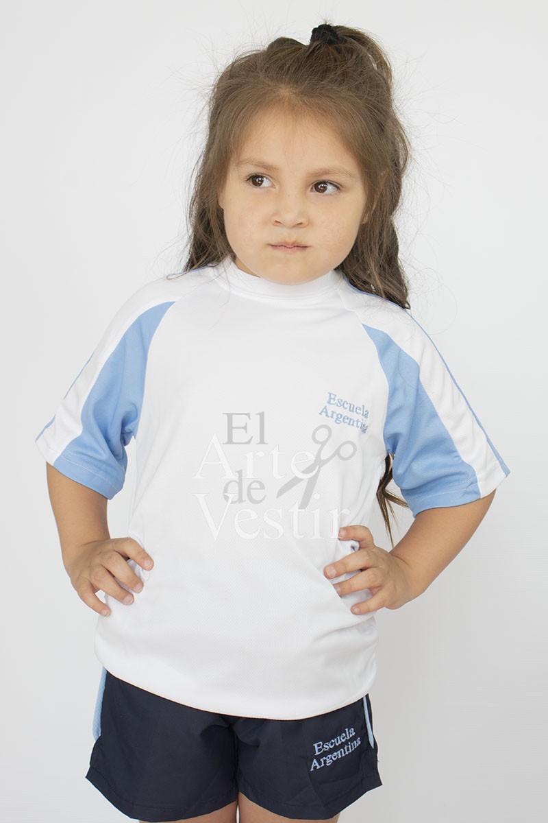 POLERA BLANCO MC PANAL POLO UNISEX ARGENTINA