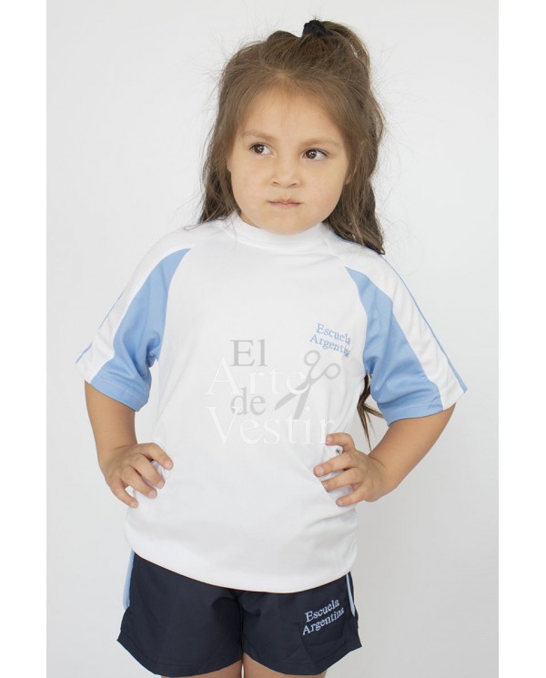 POLERA BLANCO MC PANAL POLO UNISEX ARGENTINA