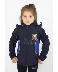 CALZA AZUL ARGENTINA LYCRA CORTA MUJER