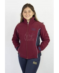 CASACA BURDEO/AZUL CROACIA SOFT SHELL HOMBRE