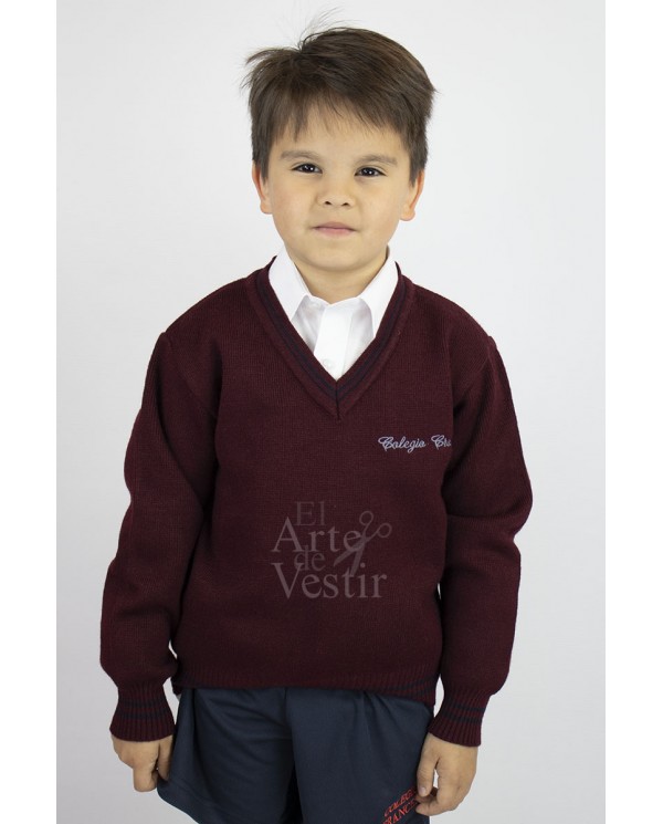 SWEATER BURDEO V ML HOMBRE CROACIA