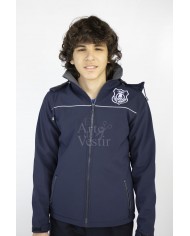 CASACA AZUL SHELL MUJER LUIS ALBERTO BARRERA