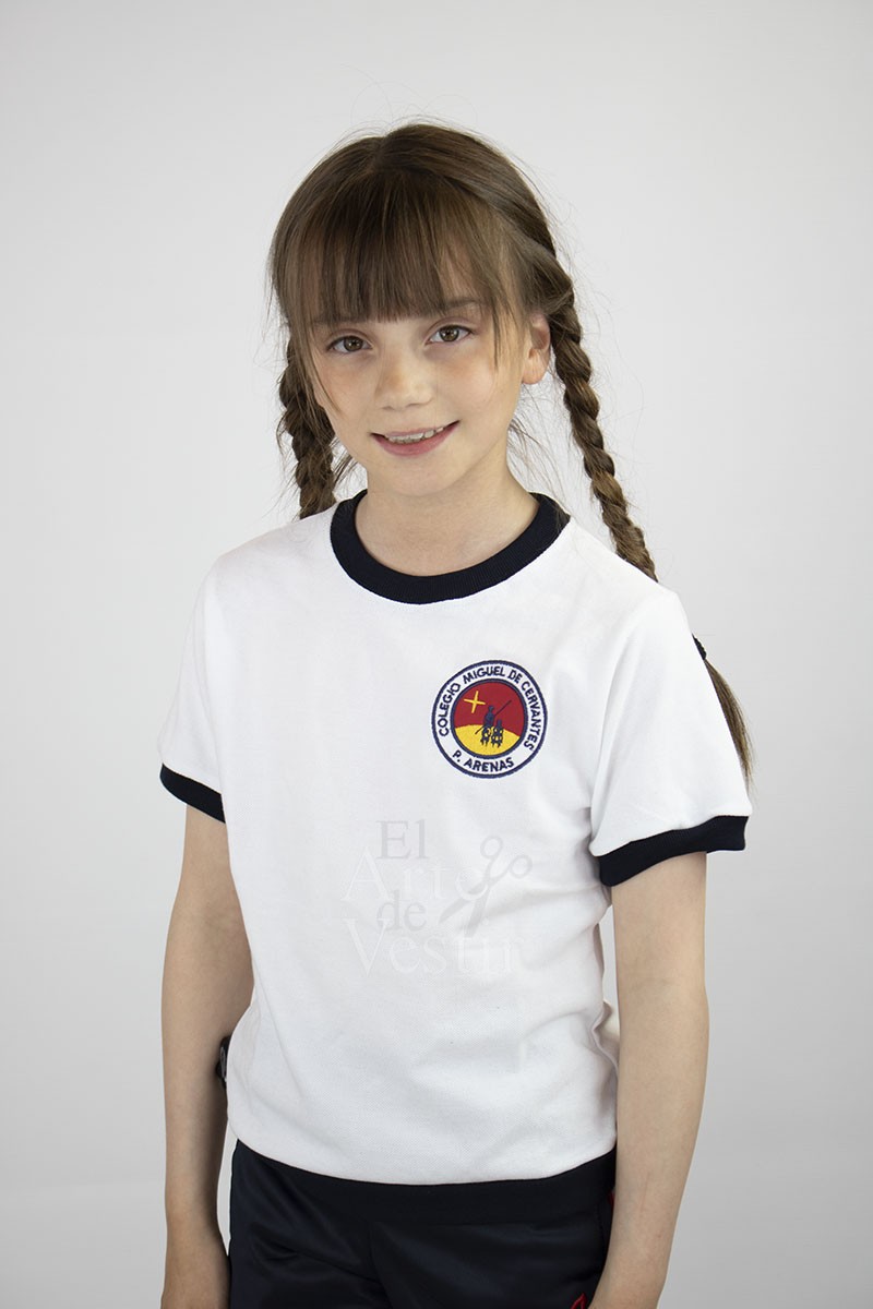 POLERA MC BLANCA M.DE CERVANTES MUJER POLERA MC BLANCA M.DE CERVANTES MUJER