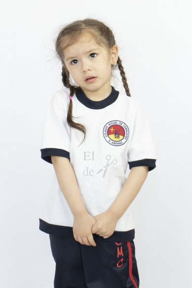 POLERA MC BLANCA MUJER MIGUEL DE CERVANTES