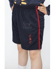 FALDA AZUL/ROJO M.DE CERVANTES