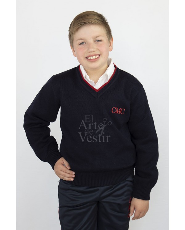 SWEATER AZUL ML UNISEX MIGUEL DE CERVANTES