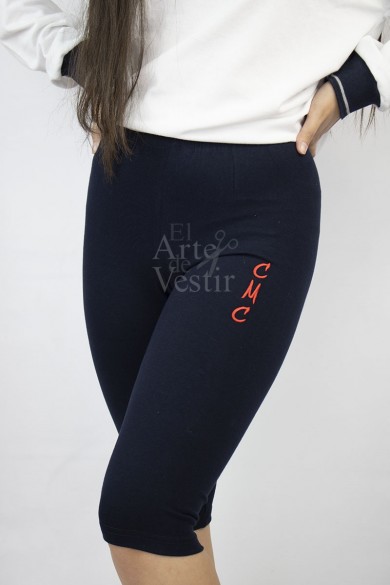 CALZA PESC AZUL M.DE CERVANTES LYCRA