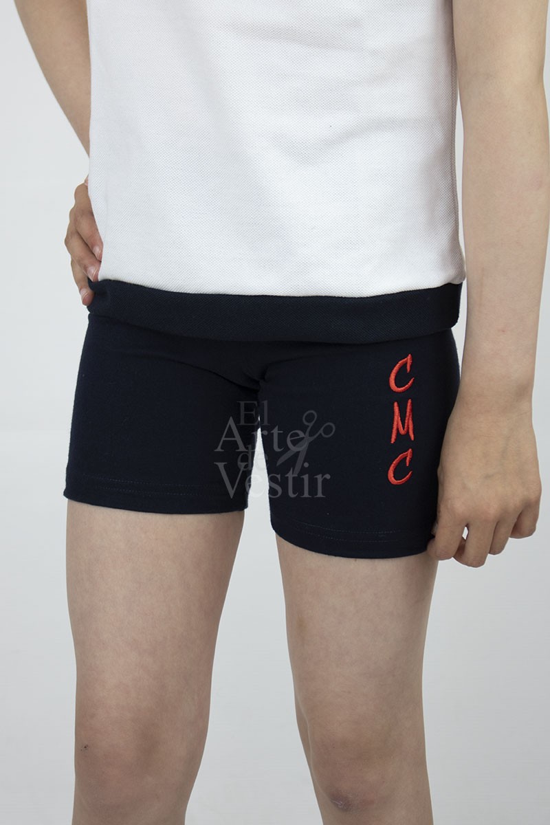 CALZA AZUL MAR LYCRA MIGUEL DE CERVANTES