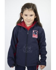 CASACA AZUL /ROJO  C. DEL SUR SOFT HOMBRE