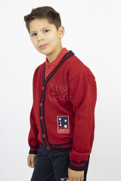 CHALECO ROJO C.DEL SUR HOMBRE