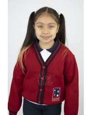 CHALECO ROJO HOMBRE CRUZ DEL SUR