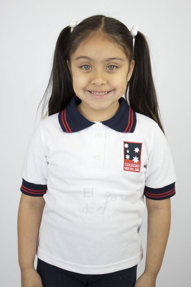 POLERA BLANCO MC PIQUE C.DEL SUR MUJER