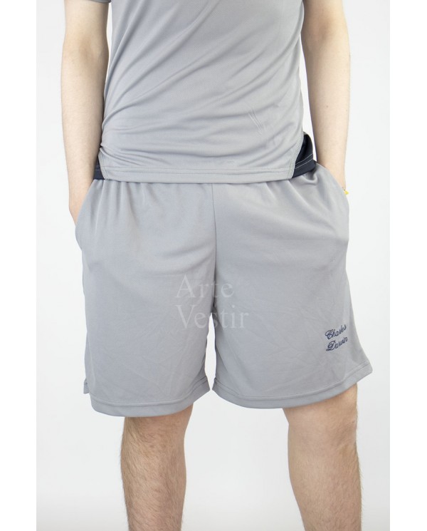 SHORT GRIS PANAL HOMBRE CHARLES DARWIN