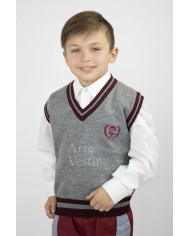 CASACA GRIS/BURDEO HOMBRE DON BOSCO