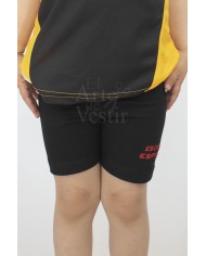 POLERA MC NEGRO ESPAÑA PANAL UNISEX