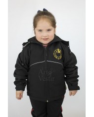 CASACA NEGRO EXPERIMENTAL SHELL HOMBRE