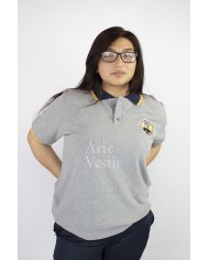 POLERA GRIS ML PIQUE MUJER JUAN WILLIAMS