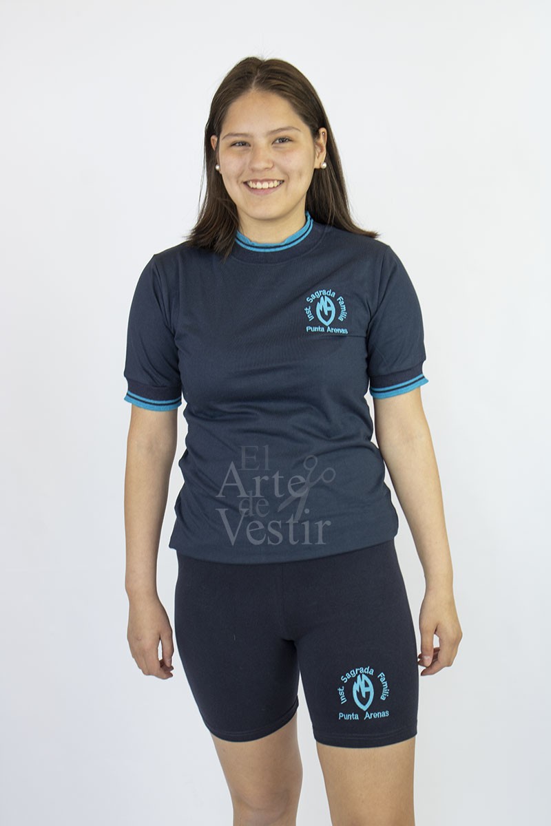 CALZA AZUL MARINO LYCRA MUJER INSAFA