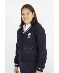 CASACA AZUL/TURQ INSAFA MUJER