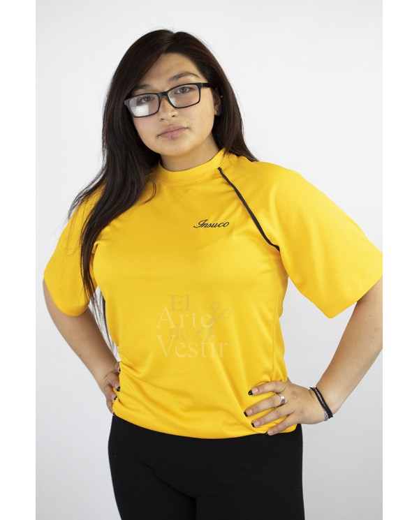 POLERA AMARILLO MC POLO PANAL MUJER INSUCO