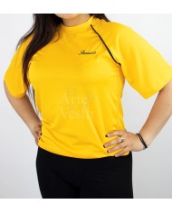 POLERA AMARILLO/AZUL MC POLO UNISEX INSUCO