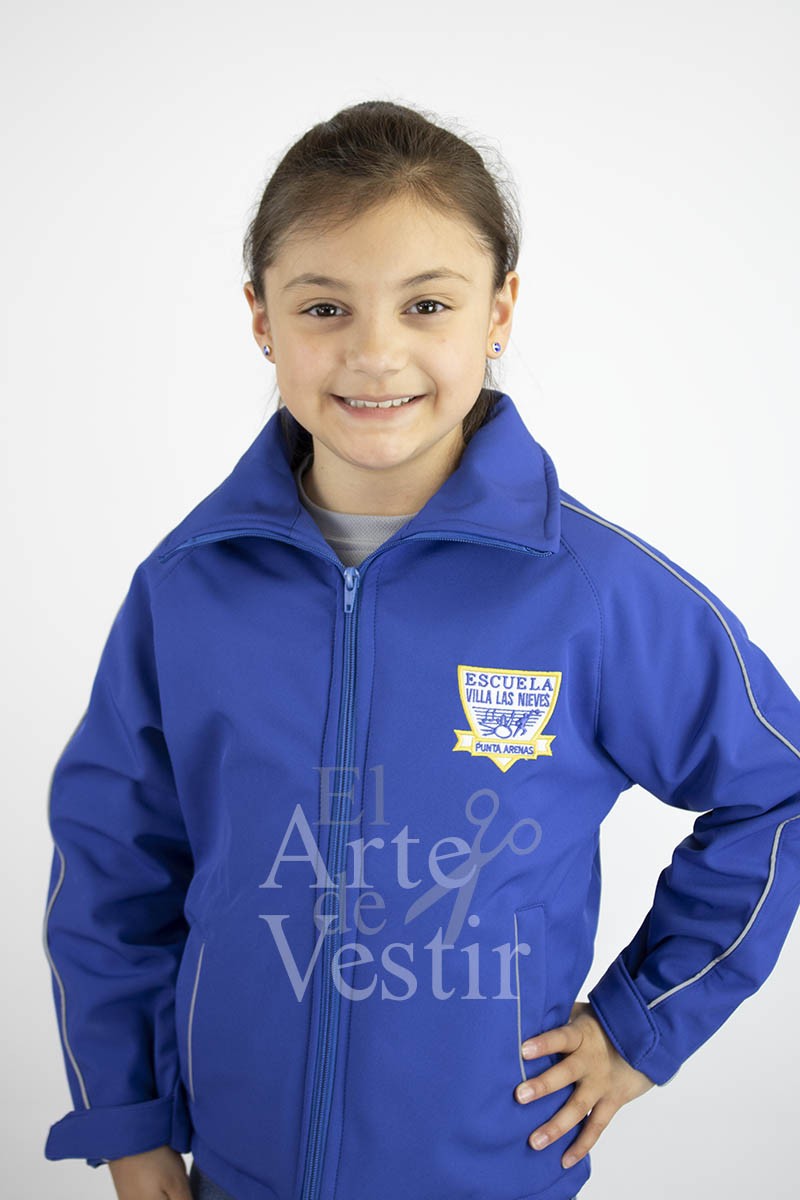 CASACA AZULINO SHELL MUJER VILLA LAS NIEVES