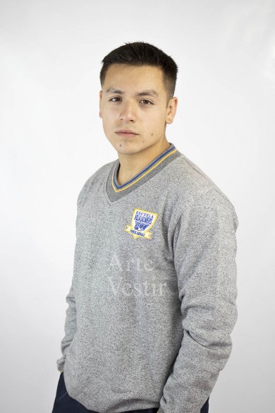 POLERÓN GRIS ML V.LAS NIEVES UNISEX