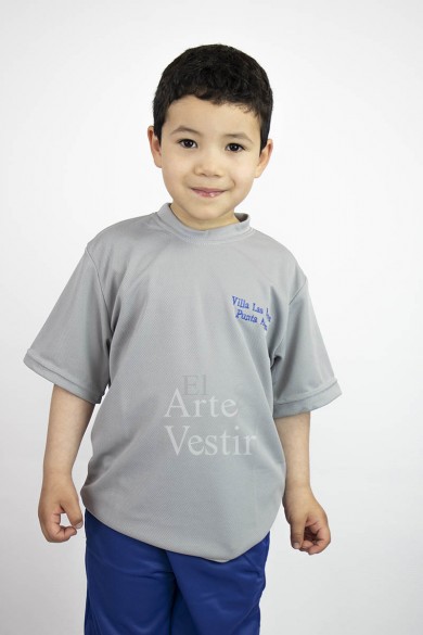 POLERA MC GRIS PANAL POLO V.LAS NIEVES UNISEX