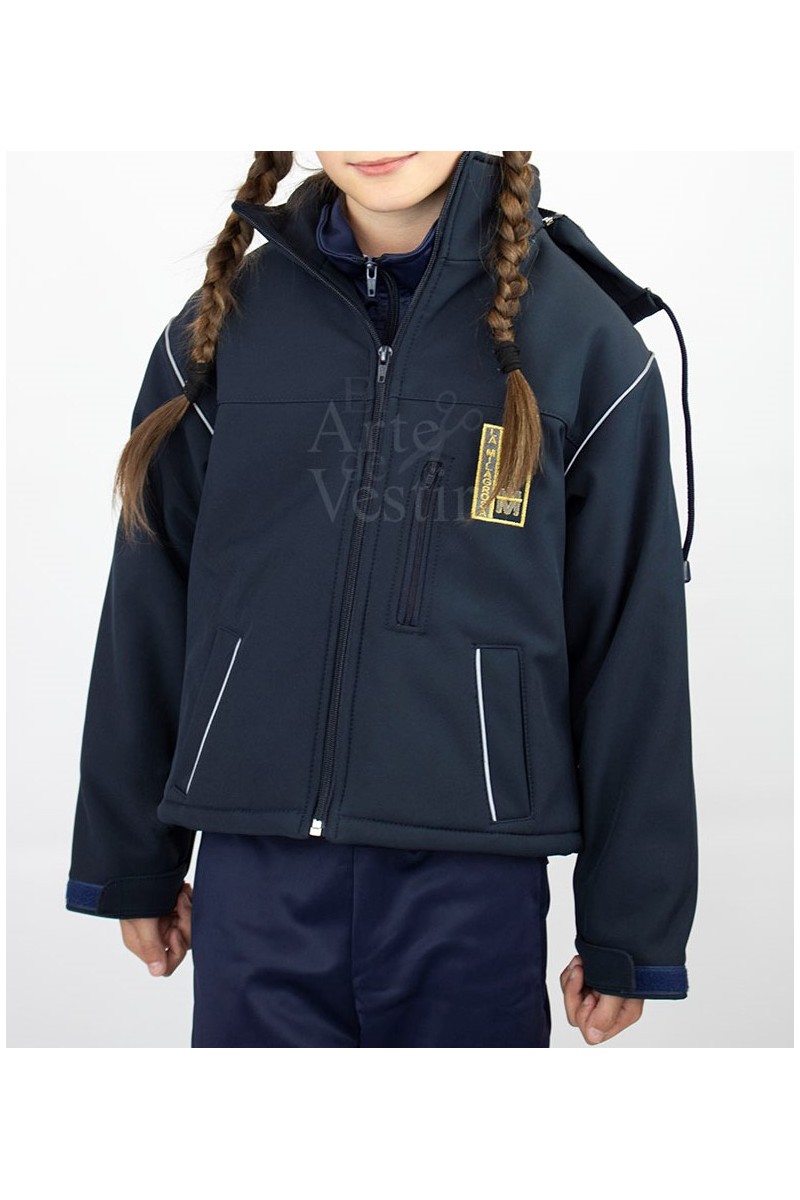 CASACA AZUL SHELL HOMBRE MILAGROSA