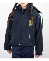 CASACA AZUL MILAGROSA SHELL MUJER