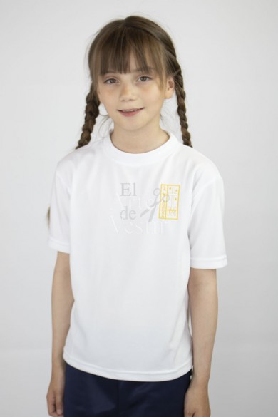 POLERA MC BLANCO PANAL POLO MILAGROSA UNISEX