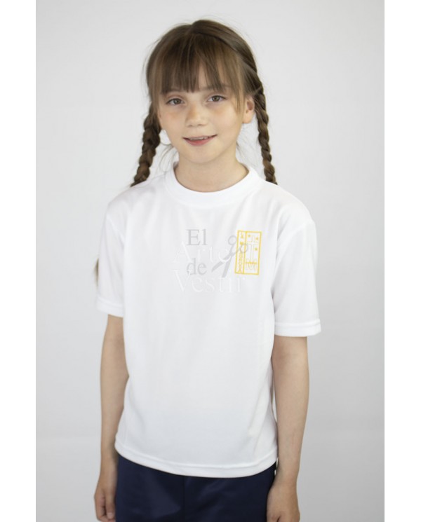 POLERA MC BLANCO PANAL POLO UNISEX MILAGROSA