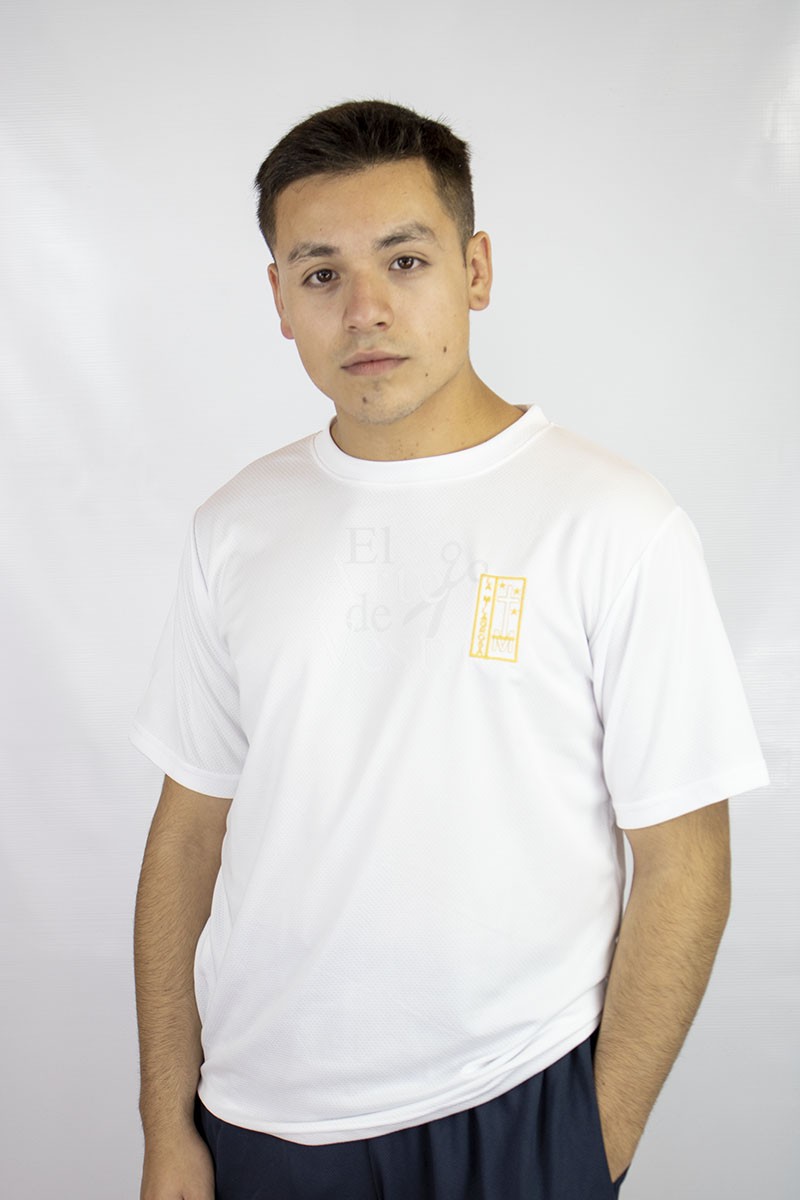 POLERA MC BLANCO PANAL POLO MILAGROSA UNISEX POLERA MC BLANCO PANAL POLO MILAGROSA UNISEX
