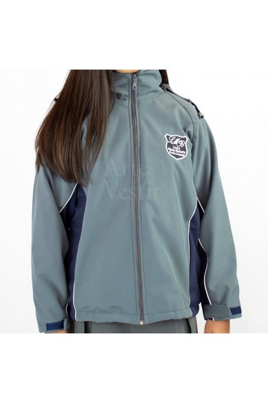 CASACA GRIS/AZUL M.BEHETY SHELL HOMBRE