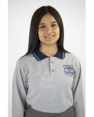 POLERA BLANCA ML PIQUE M.BEHETY MUJER