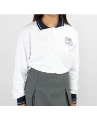 POLERA GRIS ML PIQUE MA.BEHETY UNISEX