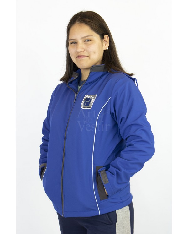 CASACA AZULINO SOFT SHELL MUJER NOBELIUS