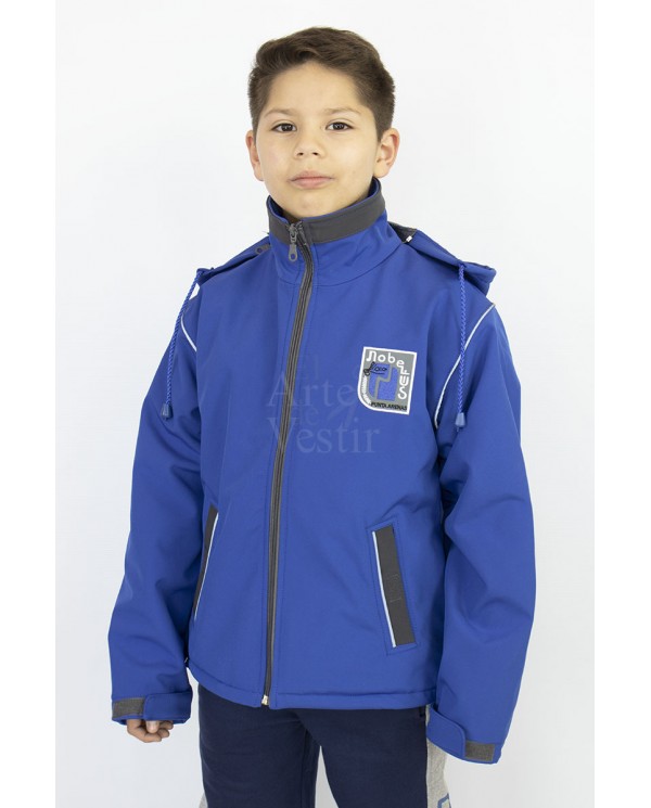 CASACA AZULINO SOFT SHELL HOMBRE NOBELIUS