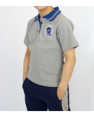 CALZA LARGA AZUL/GRIS NOBELIUS